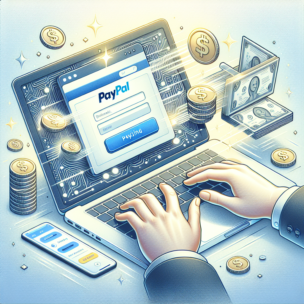 Ilustrace platby přes PayPal s bonusovým cashbackem
