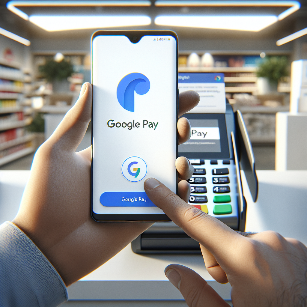 Placení mobilem pomocí Google Pay v českém obchodě