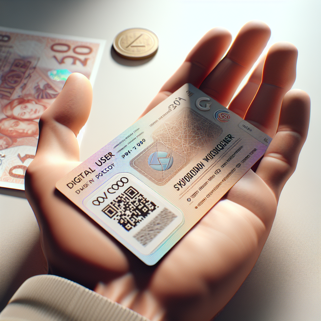 Předplacený poukaz s logem Paysafecard a českými korunami