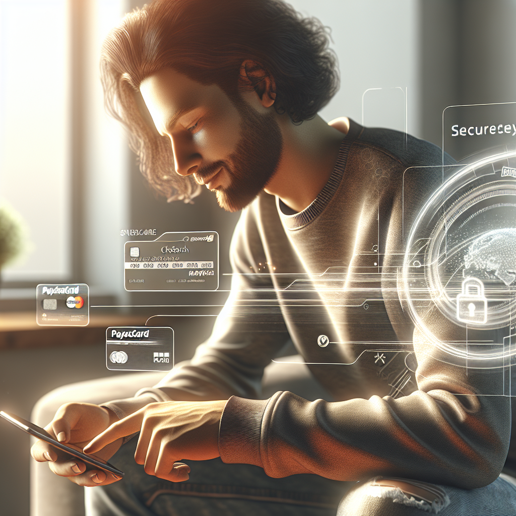 Uživatel platí online pomocí paysafecard a Mastercard bezpečně přes Neterapay